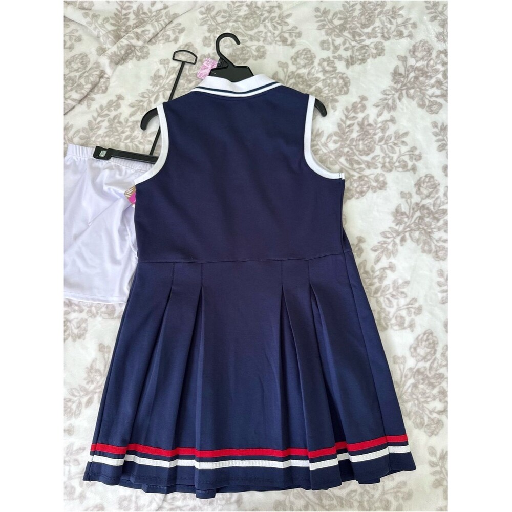 NEW Tommy Bahama Polo Tennis Golf Dress and Shorts Navy White - Picture 5 of 7